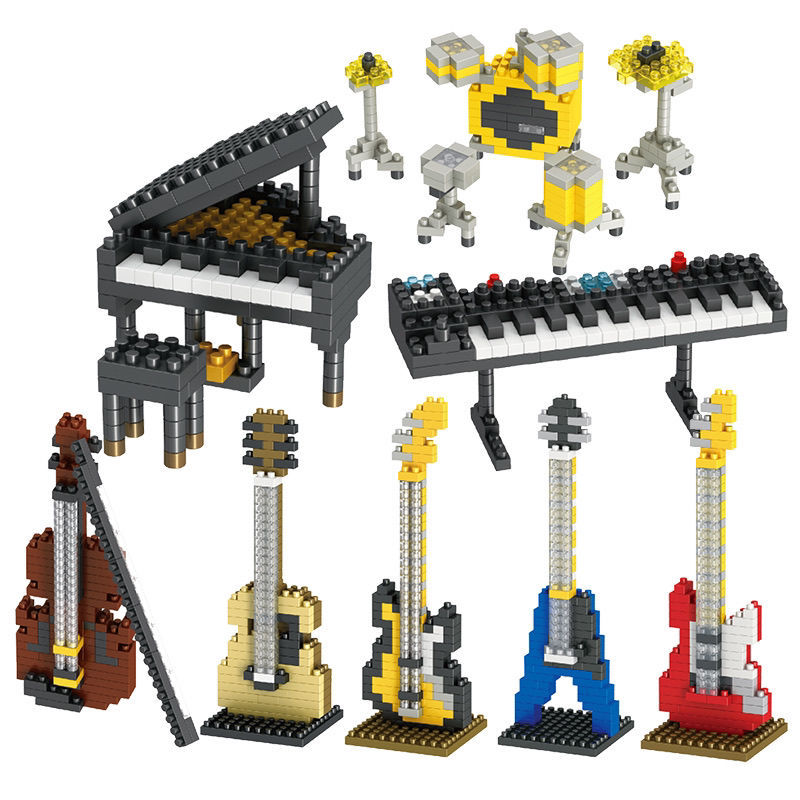 Science Olympiad - MOC เครื่องดนตรี Building Blocks เพลง Series