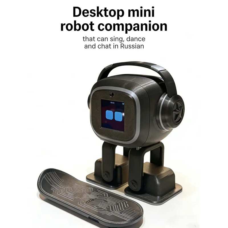 Science Robot - หุ่นยนต์ของเล่นขนาดเล็กสำหรับเด็ก, หุ่นยนต์อัจฉริยะพูดได้เพื่อการศึกษาปฐมวัย รุ่นภาษาอังกฤษแบบอินเทอร์แอคทีฟ