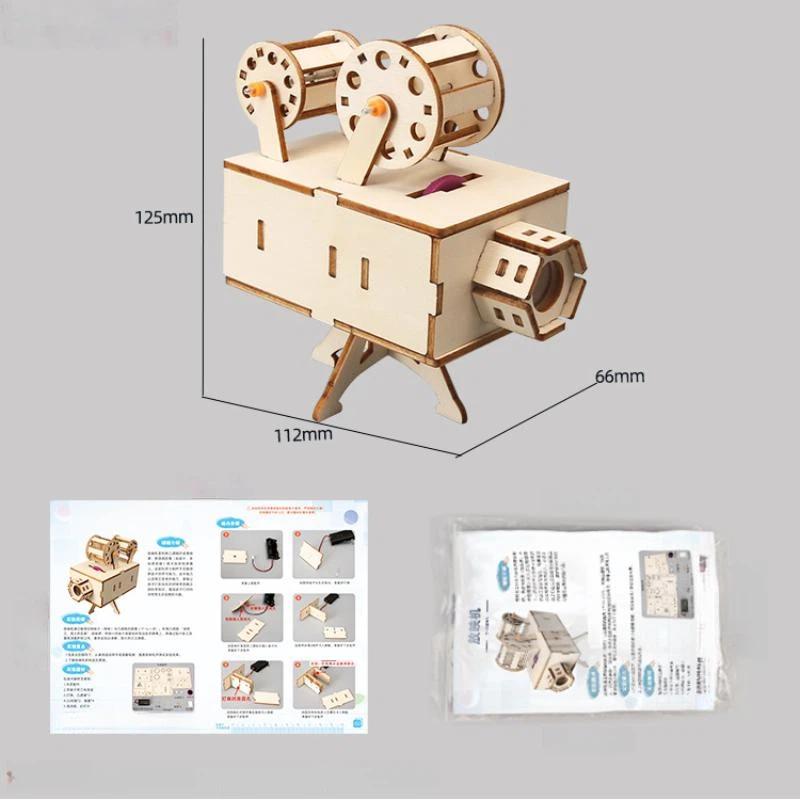 ชุดเครื่องฉายภาพไม้ DIY สำหรับ - Science Hobby Kit บทวิจารณ์และราคา