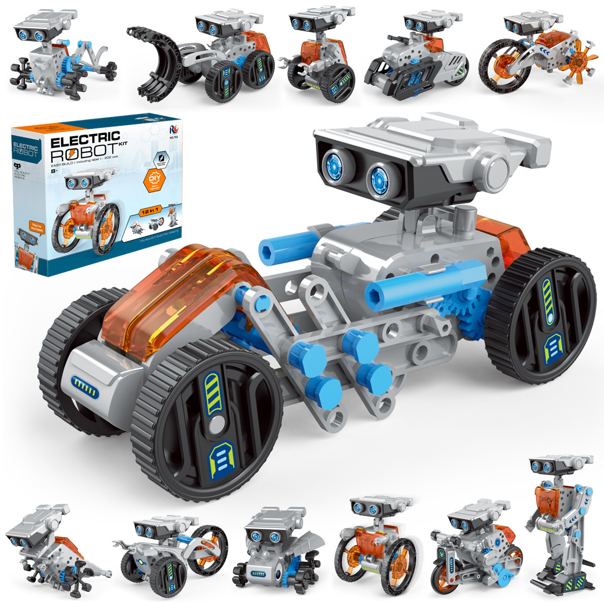12 in 1 การทดลองวิทยาศาสตร์หุ่ - Science Robot บทวิจารณ์และราคา