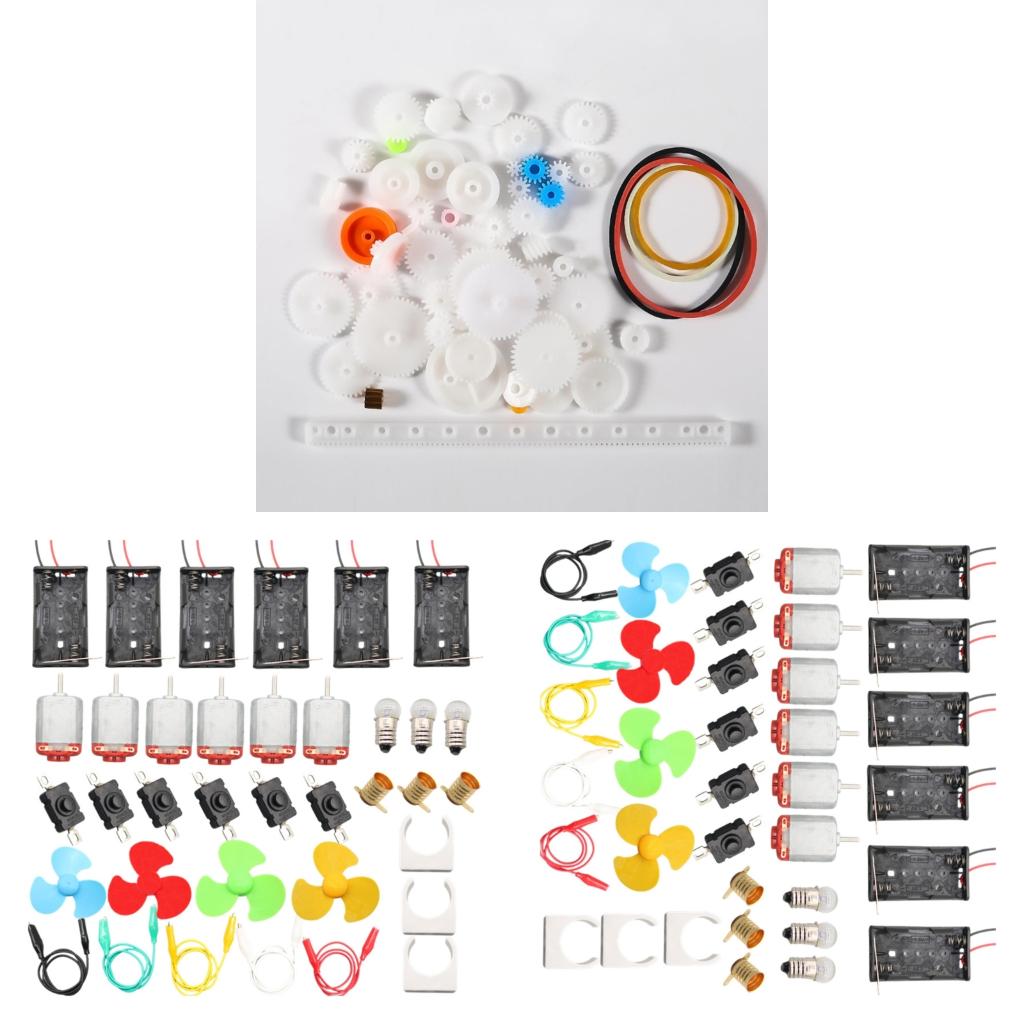 ชุดมอเตอร์ของ Toy 3V-12V ประกอ - Science Hobby Kit บทวิจารณ์และราคา