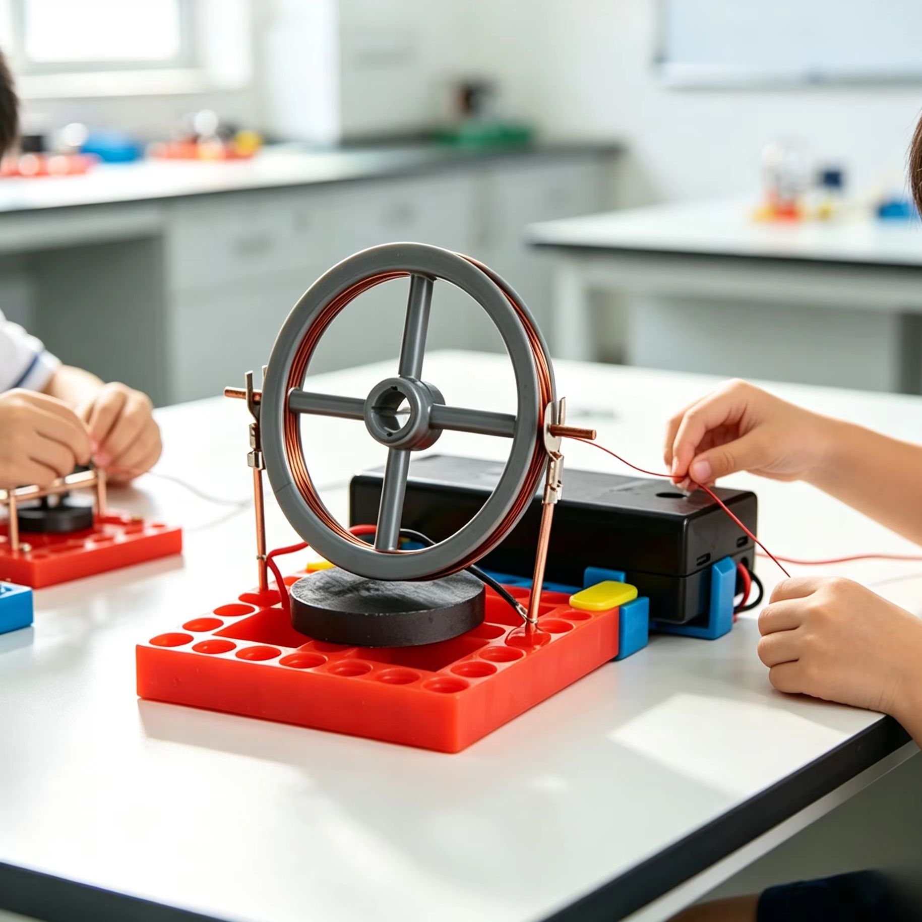 ชุดทดลองมอเตอร์แม่เหล็กไฟฟ้า D - Science Hobby Kit บทวิจารณ์และราคา
