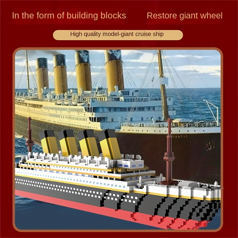 Titanic Building Block ASSEMBL - Science Olympiad บทวิจารณ์และราคา
