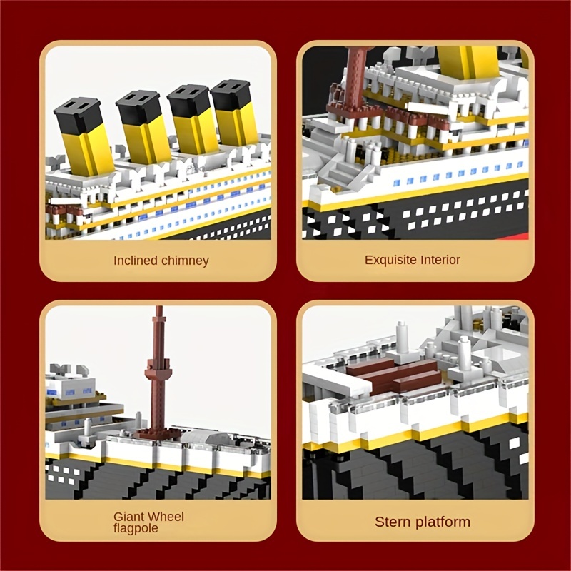 Titanic Building Block ASSEMBL - Science Olympiad บทวิจารณ์และราคา