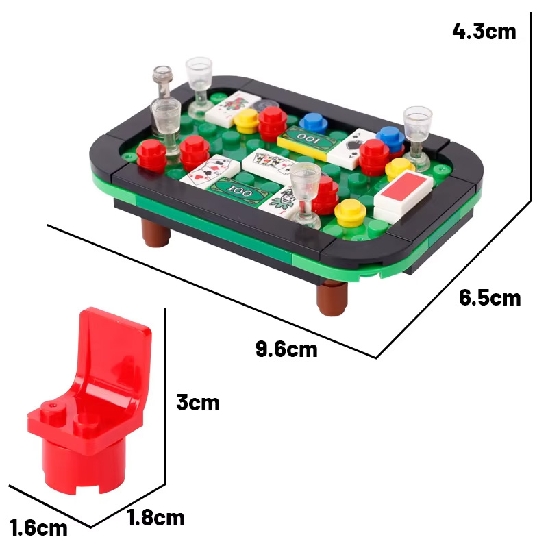 เครื่องเกมไพ่นกกระจอกบล็อกตัวต - Science Olympiad บทวิจารณ์และราคา