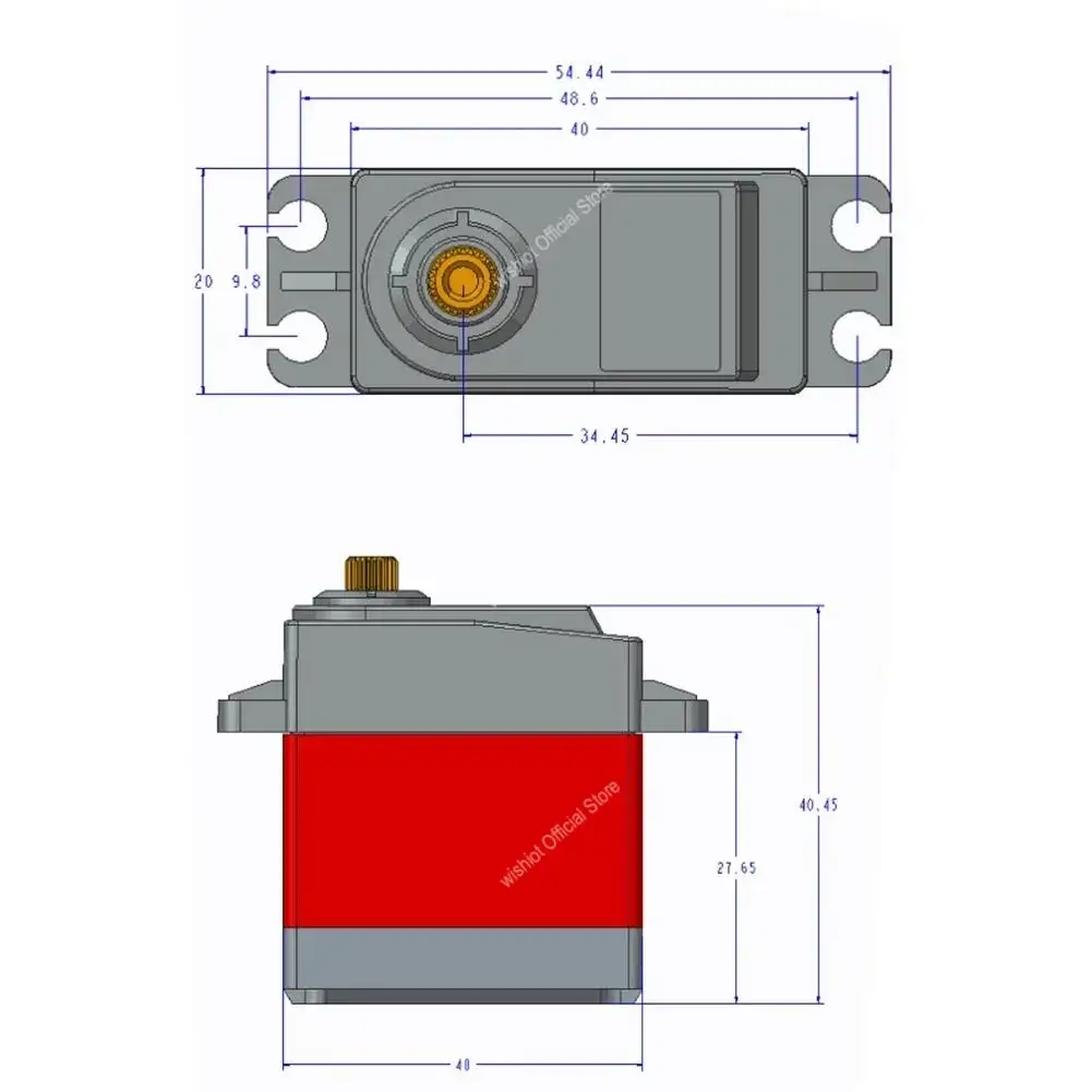 TD-8135MG 35KG เซอร์โวดิจิตอล  - Robot Arm Motor บทวิจารณ์และราคา