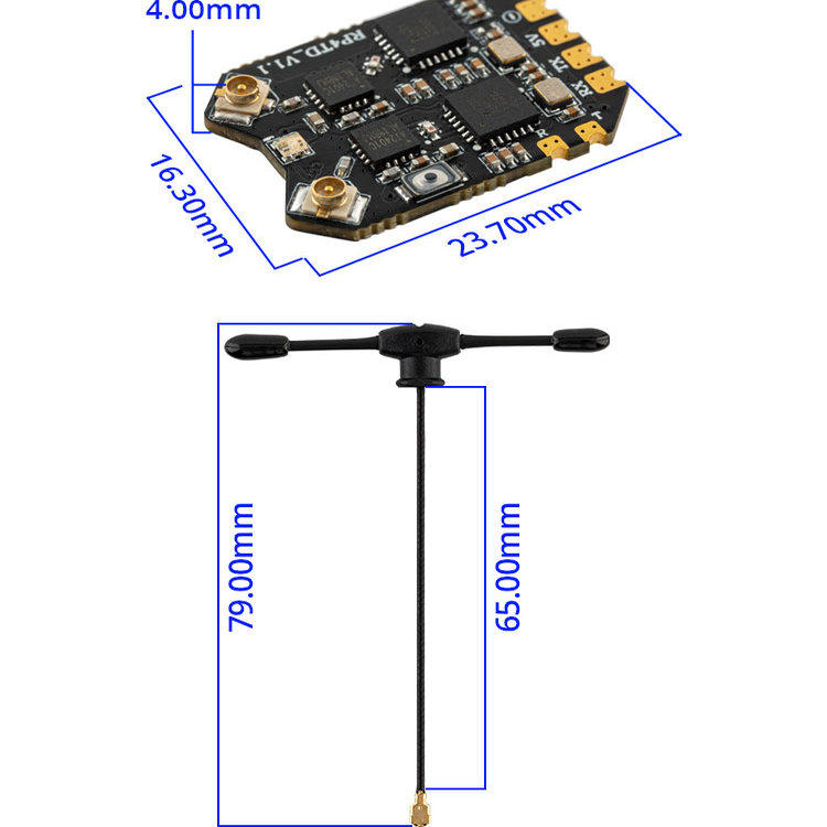RadioMaster RP4TD ExpressLRS 2 - Robot Arm Motor บทวิจารณ์และราคา