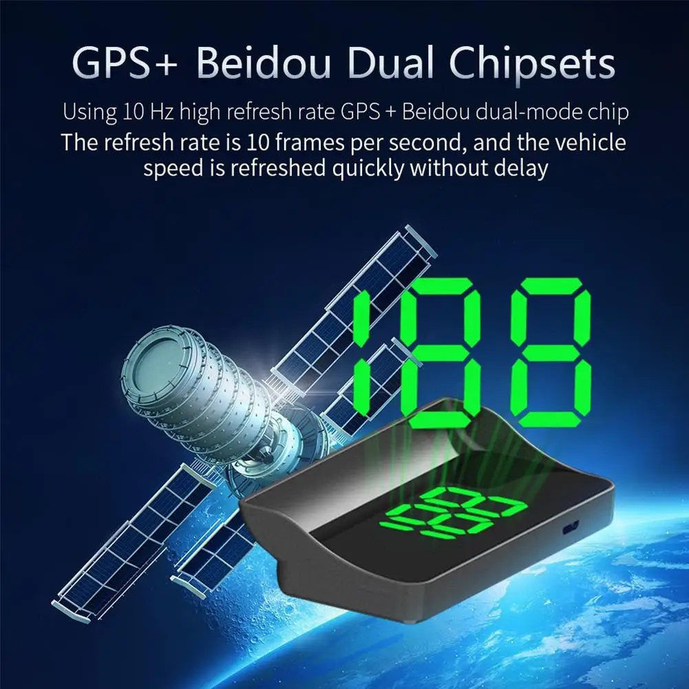 จอแสดงผลบนกระจกหน้ารถ HD M2 พร - Anemometer Wind Speed บทวิจารณ์และราคา